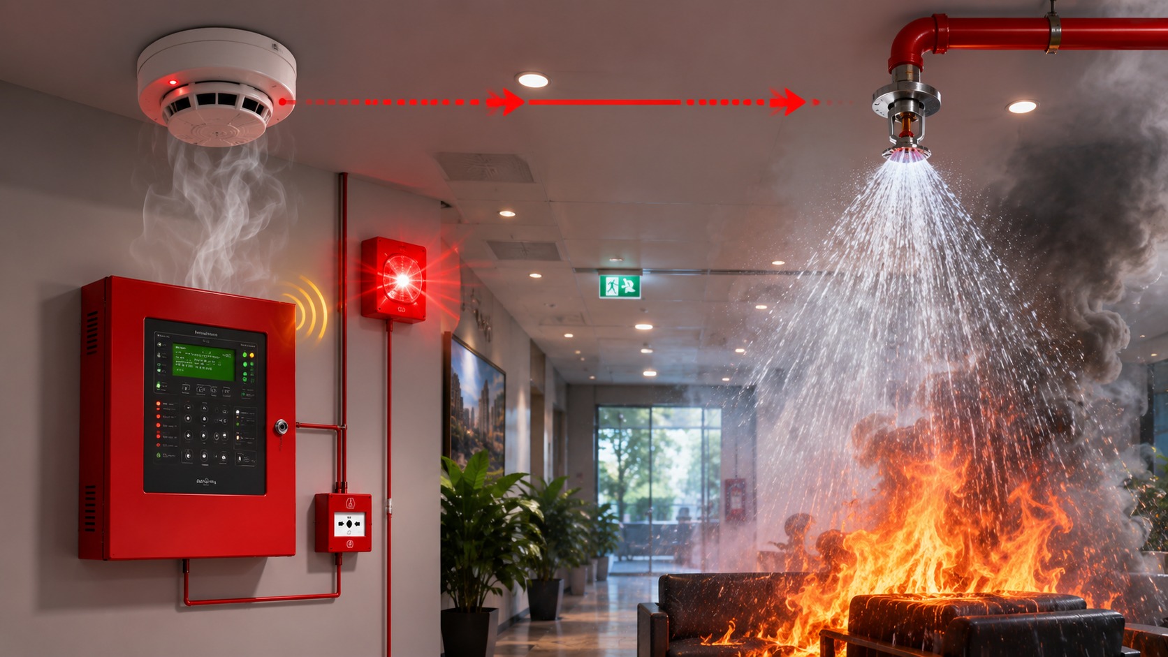 Cảm biến giám sát liên tục giúp nhận biết nguy cơ cháy sớm
