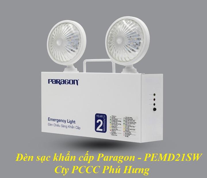 Đèn sạc khẩn cấp Paragon PEMD21SW