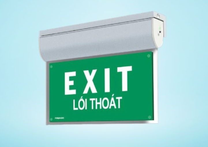 Trong các thiết bị PCCC quan trọng, đèn exit giữ vai trò đặc biệt trong việc hướng dẫn thoát nạn