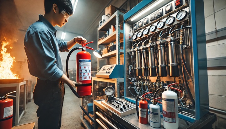 Thời gian nạp sạc bình chữa cháy định kỳ là yếu tố quan trọng cần được thực hiện đúng quy chuẩn