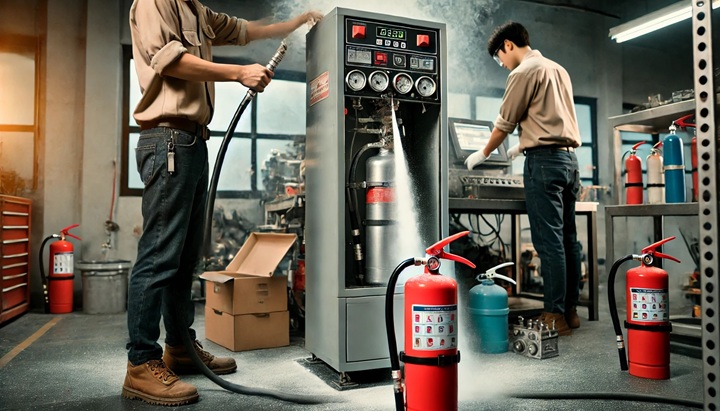 Sử dụng dịch vụ nạp sạc bình chữa cháy chuyên nghiệp giúp tiết kiệm chi phí bảo trì về lâu dài