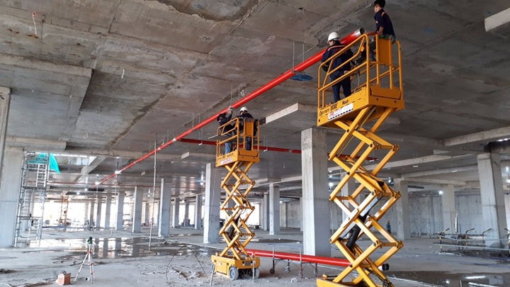 Thi công hệ thống phòng cháy chữa cháy đúng tiêu chuẩn là yếu tố quan trọng hàng đầu