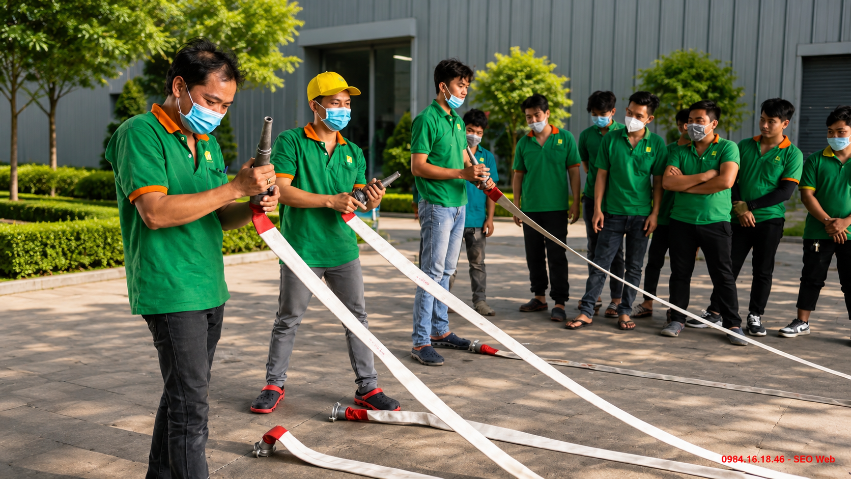 Quy trình kiểm định kỹ thuật vòi chữa cháy cần thực hiện theo đúng tiêu chuẩn và quy định hiện hành