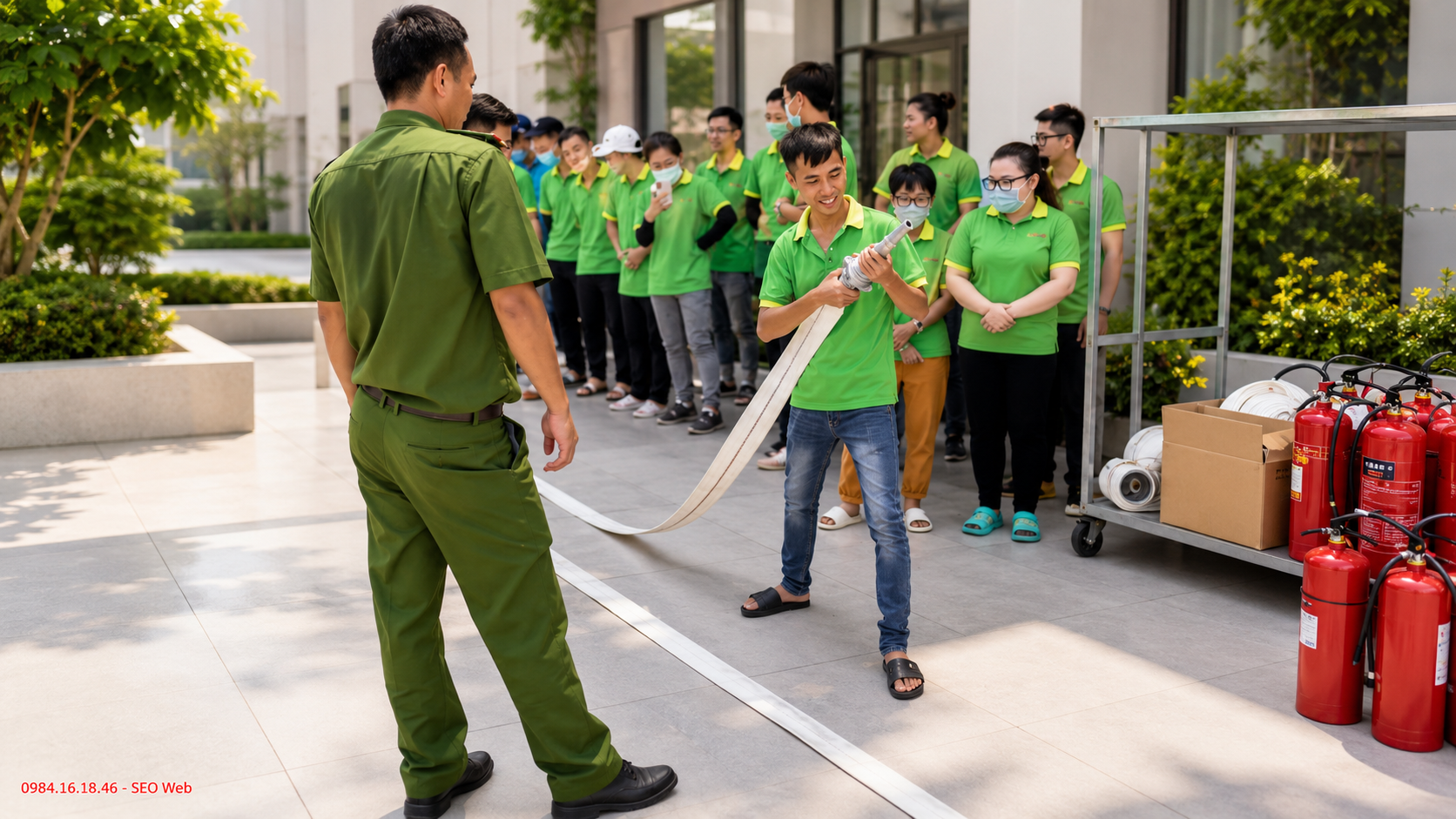 Việc xác định đúng vị trí lắp đặt vòi chữa cháy giúp đảm bảo hiệu quả khi xảy ra sự cố khẩn cấp